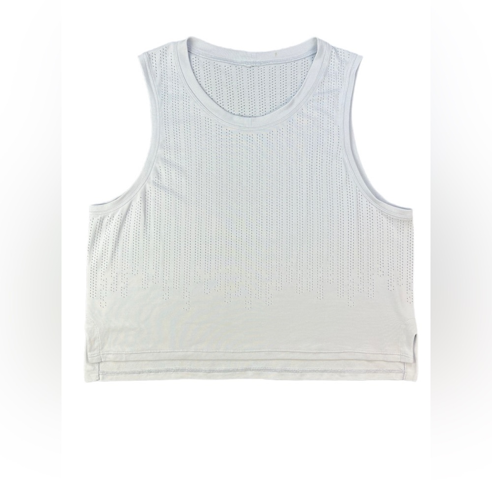 LULULEMON Perforated Boxy Tank Top - 6